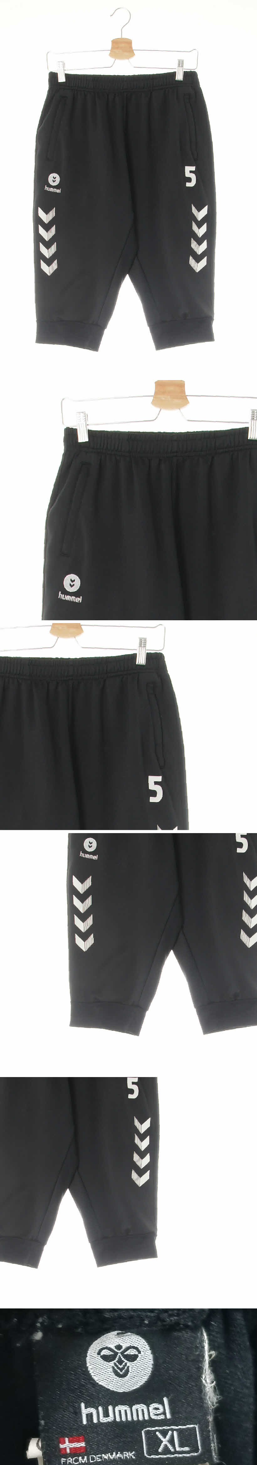 hummel 넘버5조거7부액티브팬츠 hummel 블랙 넘버5조거7부액티브팬츠