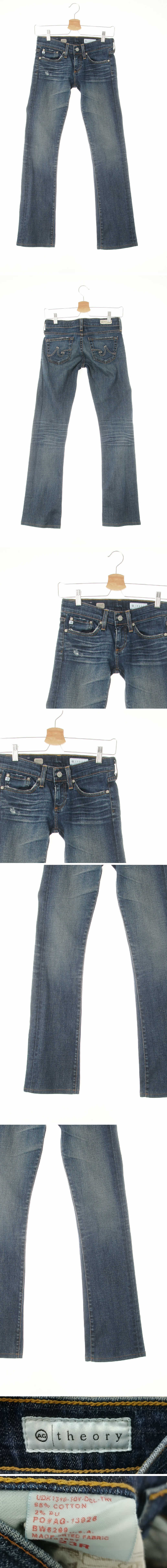 띠어리 워싱로우빈티지부츠컷진 띠어리 진청 데님 워싱로우빈티지부츠컷진