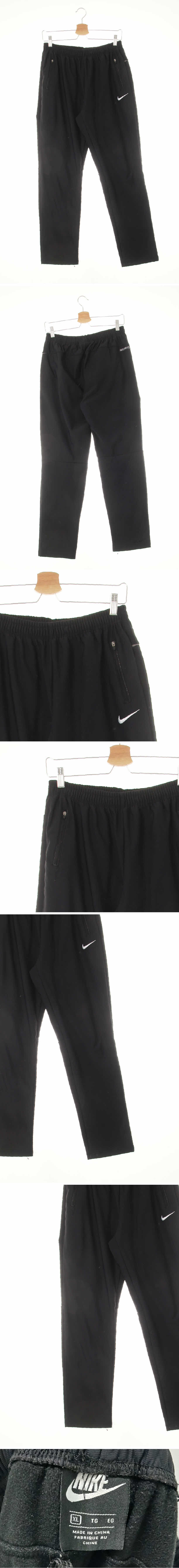 나이키 로고백절개트레이닝팬츠 나이키 블랙 로고백절개트레이닝팬츠
