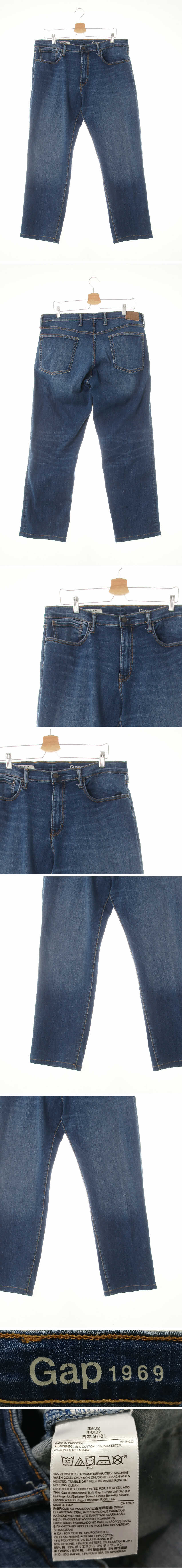 gap 워싱베이직스트레이트진 gap 진청 데님 워싱베이직스트레이트진