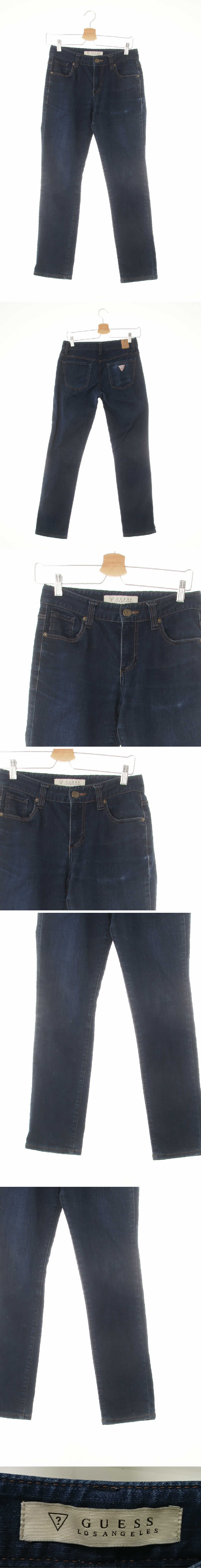 Guess 워싱슬림진 Guess 진청 데님 워싱슬림진
