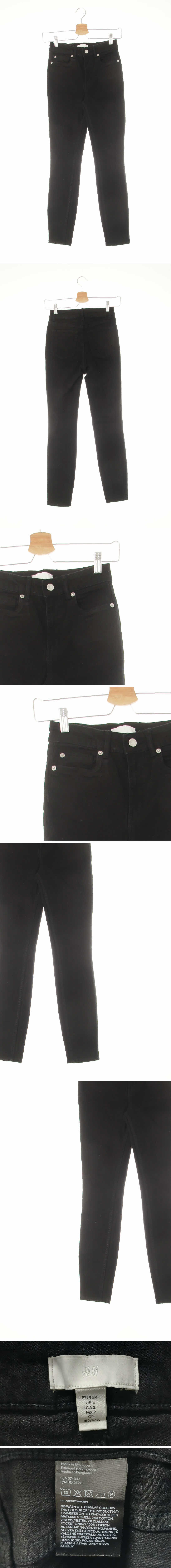 h&m 블랙 데님 슬림스키니진