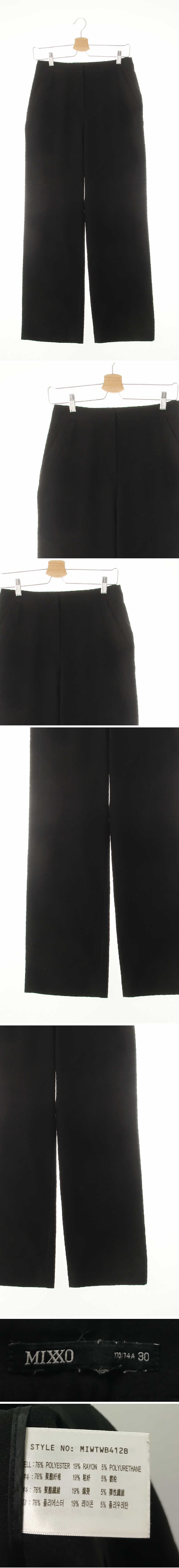 미쏘 릴렉스미니멀슬랙스 미쏘 블랙 릴렉스미니멀슬랙스