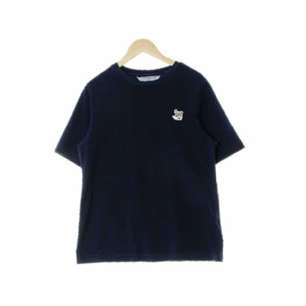 JeanMichelbasquiatGolf 네이비 면혼방 라운드반팔티  