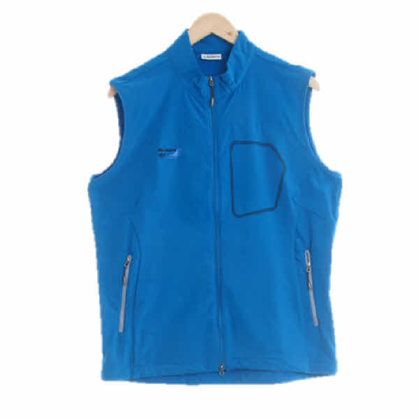 schoffel 블루 집업베스트 