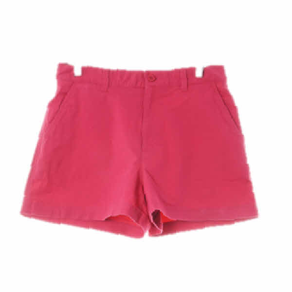 랄프로렌 자주색 면혼방 a라인치노팬츠