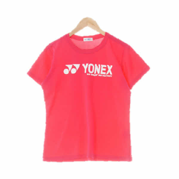 요넥스 핫핑크 빅로고스포츠반팔티