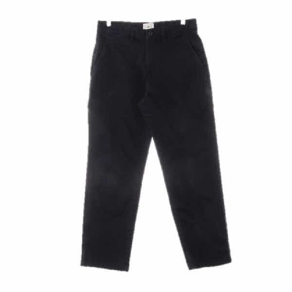 h&m 다크네이비 면혼방 레귤러핏워싱치노팬츠