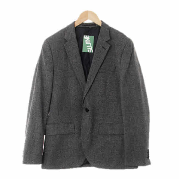 h&m 블랙믹스 비스코스혼방 원버튼블레이저
