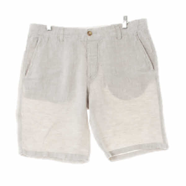 h&m 그레이 린넨 쿨하프팬츠