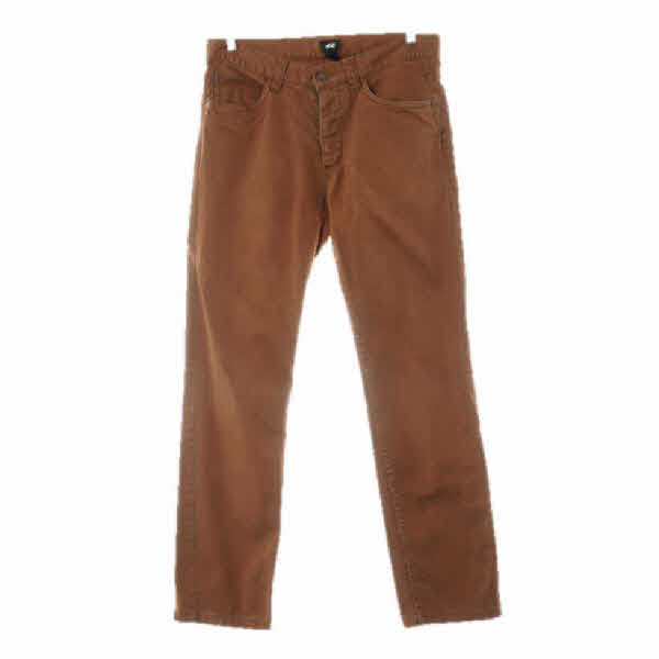 h&m 브라운 면혼방 스키니핏팬츠
