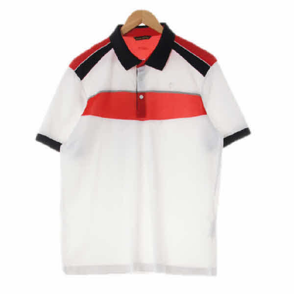 루이까스텔 화이트 골프기능성피케반팔티