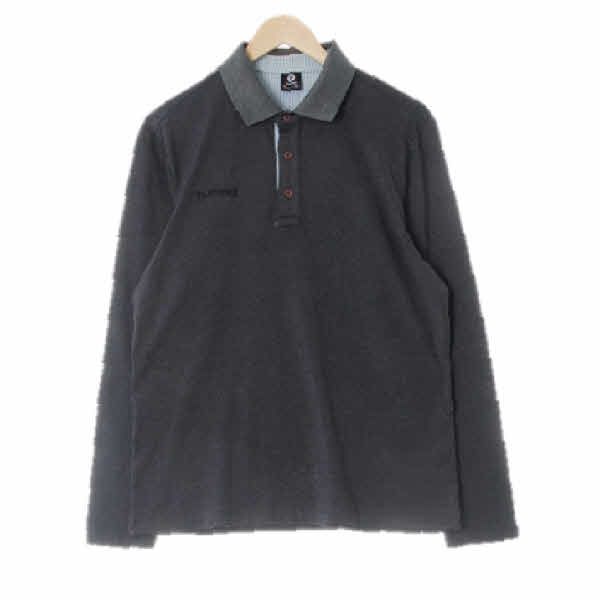 hummel 멜란지그레이 로고자수pk티