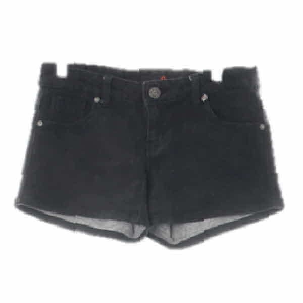 GbyGuess 흑청 데님 마이크로숏팬츠
