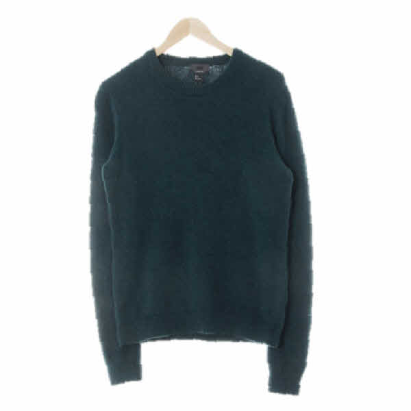 h&m 그레이시딥그린 램스울 긴팔니트스웨터