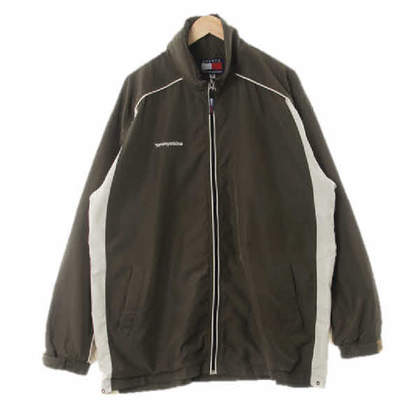 tommyatkins 카키 레트로박시바람막이