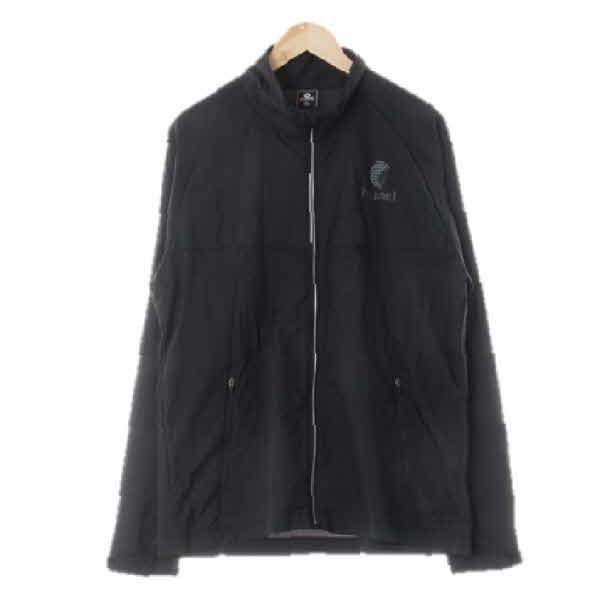 hummel 블랙 나일론 꿀벌라이트매쉬윈디집업자켓