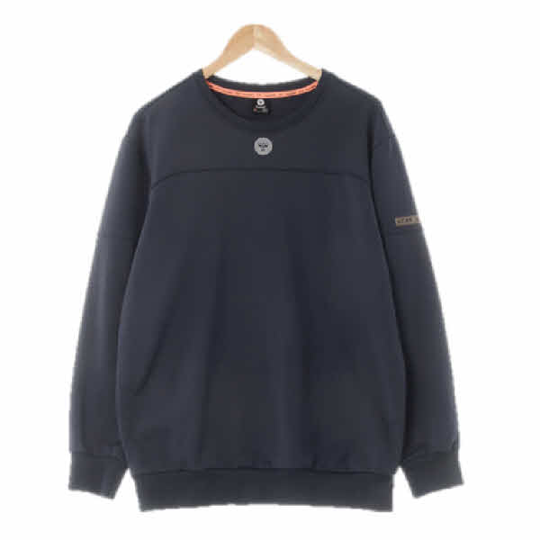hummel 딥오션나이트블루 절개라인기모스웨트셔츠