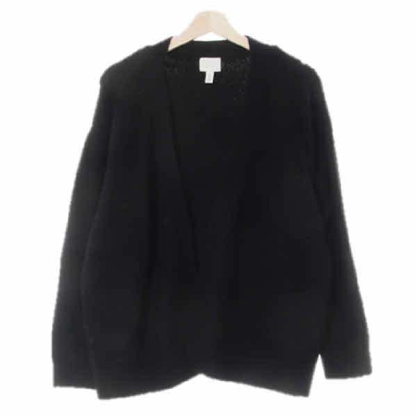 h&m 블랙 스웨터오픈형가디건