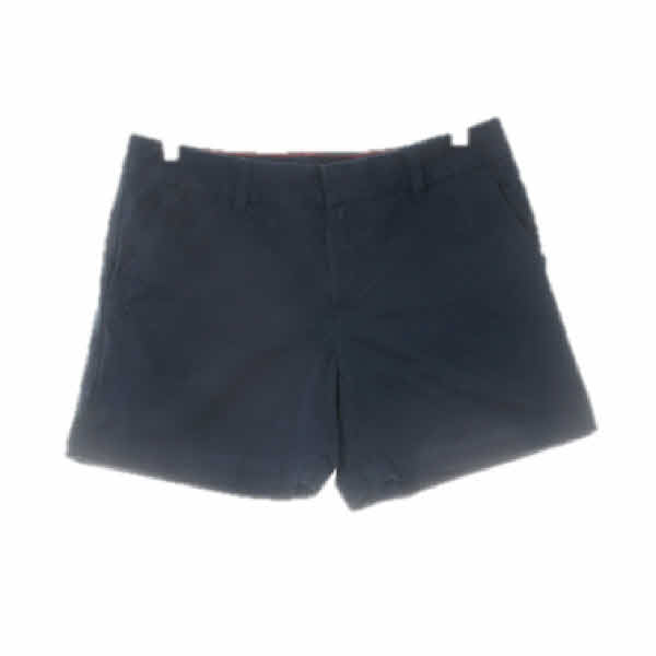 타미힐피거 네이비 면 솔리드숏팬츠