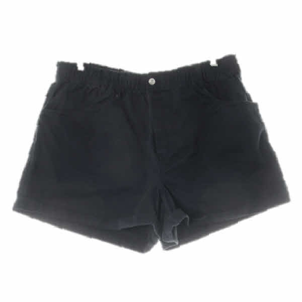 h&m 다크네이비 면 카브라밴딩반바지