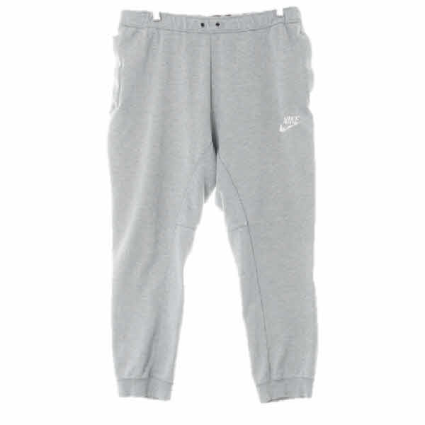 나이키 멜란지그레이 면혼방 절개라인조거트레이닝팬츠