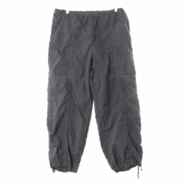 h&m 다크그레이 스티치절개라인바람막이팬츠