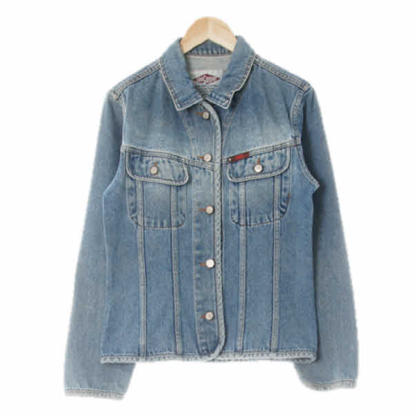 leecooper 인디고 데님 슬림둥근포켓청재킷