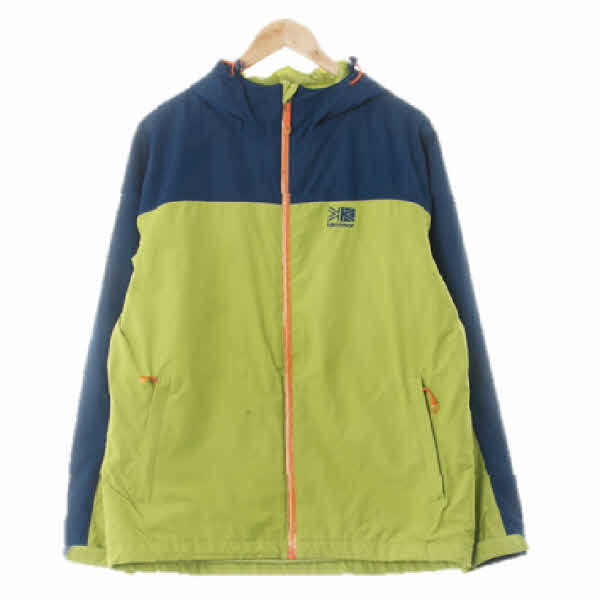 karrimor 딥연두잉크블루 투톤배색익스트림자켓