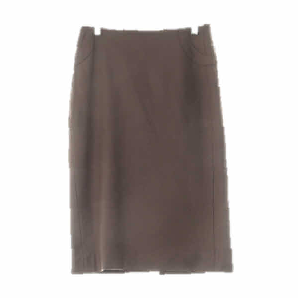 botticelli 티크브라운 울혼방 h라인정장스커트