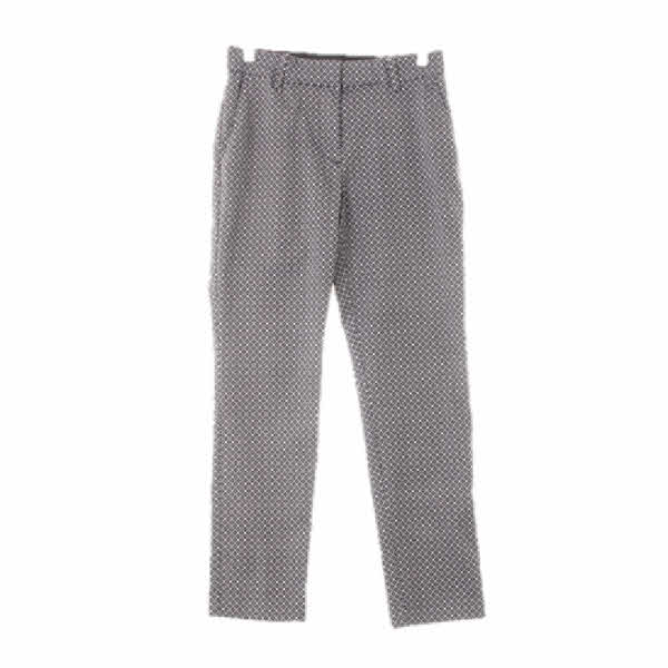 h&m 블랙 면혼방 스트레치문양팬츠