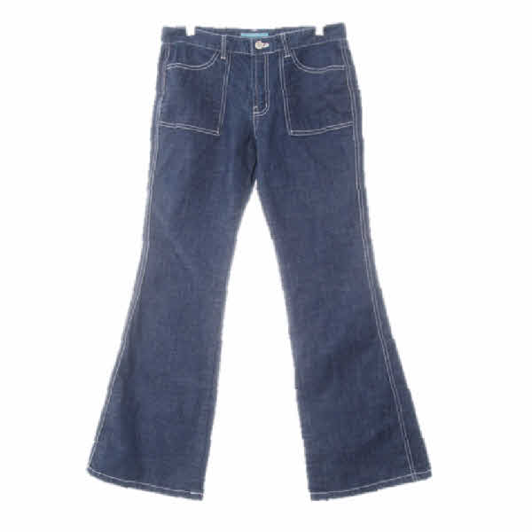 lebjeans 진청 데님 라이트백똑딱이포켓부츠컷진