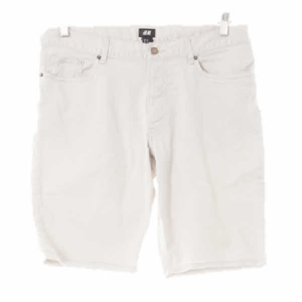 h&m 아이스그레이 면혼방 하프슬림진