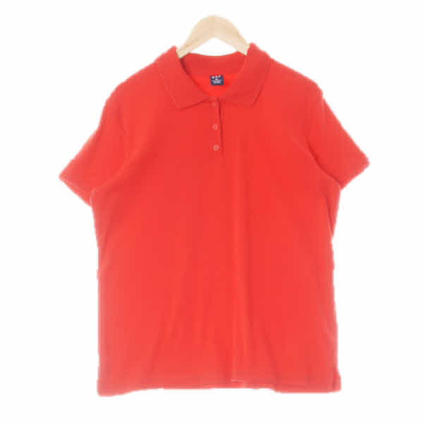 gap 레드 면 반팔폴로티