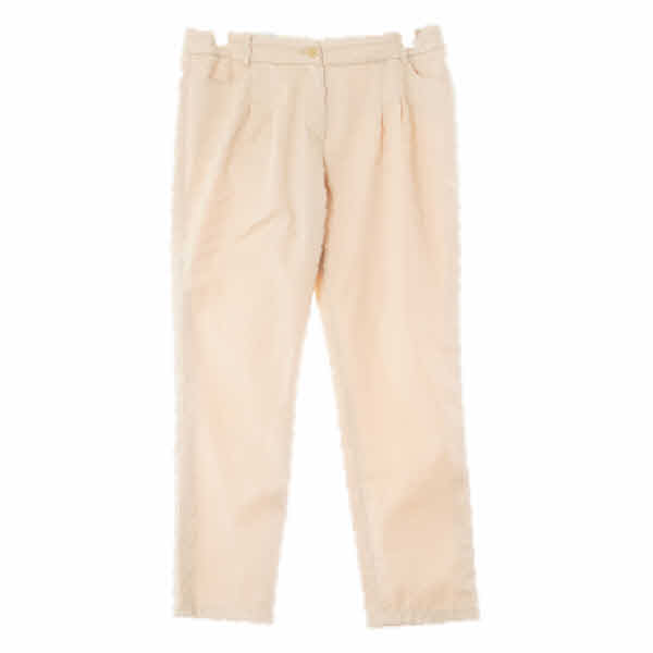 헤지스 웜베이지 면혼방 투턱앵클팬츠