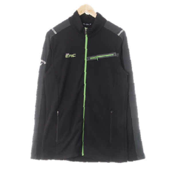 callaway 블랙 그린포인트트레이닝집업점퍼