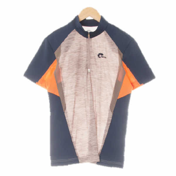 네파 라이트카키라이트그레이 메쉬절개하프집업트레킹반팔티