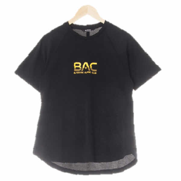 블랙야크 블랙 bac로고라운드반팔티