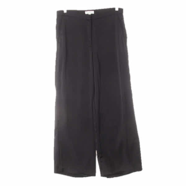 h&m 블랙 실키와이드슬릿슬랙스팬츠