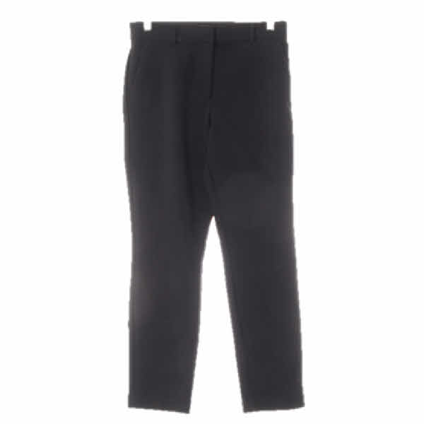 h&m 블랙 면혼방 모던스키니핏슬랙스