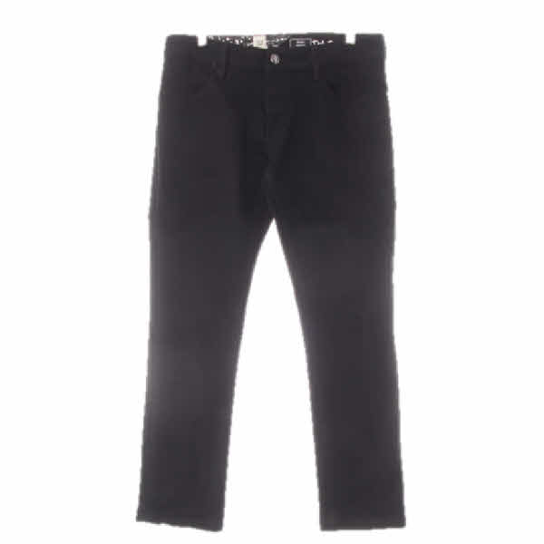 Volcomjeans 블랙 데님 테이퍼핏진