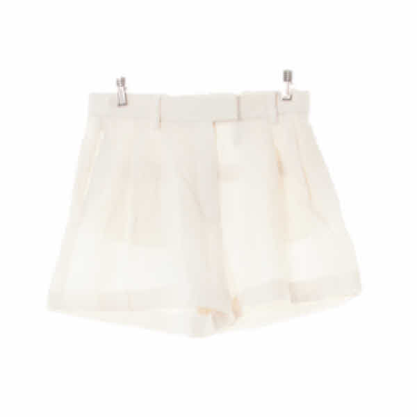 h&m 화이트 투턱릴렉스숏슬랙스