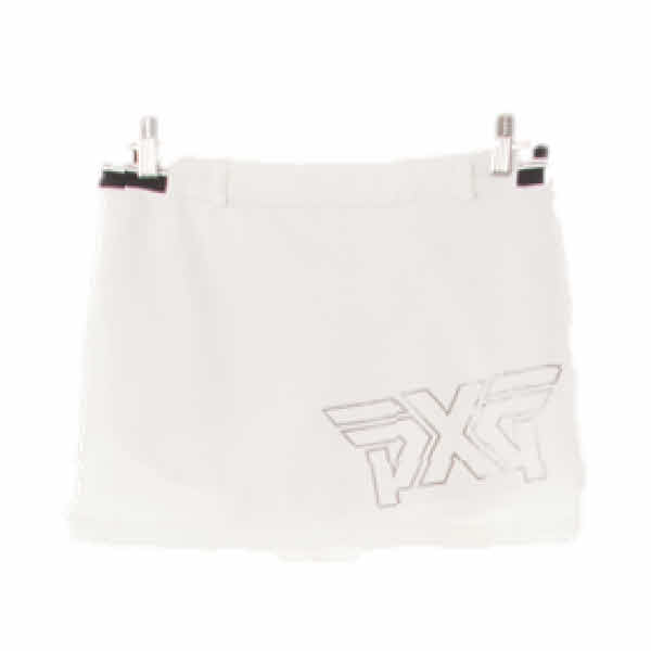 pxg 화이트 빅로고미니골프스커트