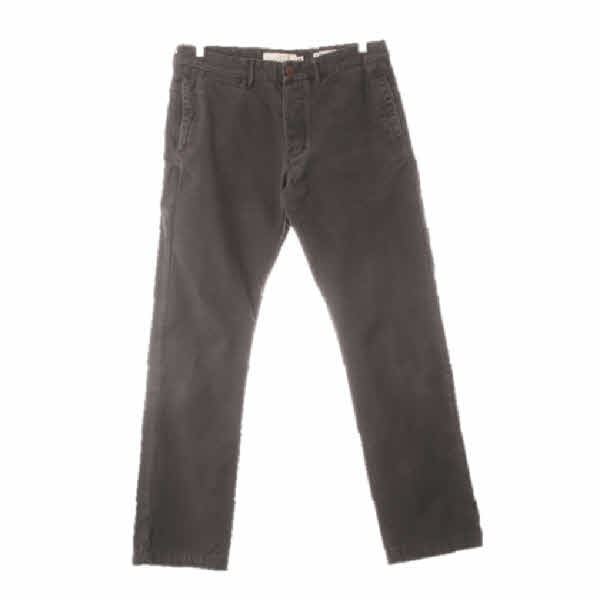 h&m 차콜 면 워싱치노팬츠