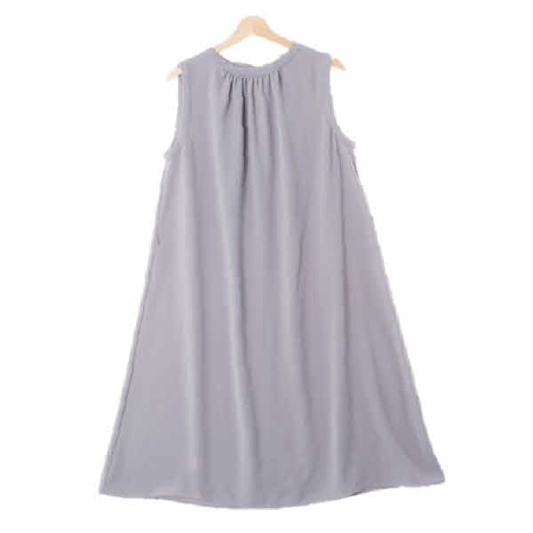 h&m 알루샨블루 셔링넥루즈원피스