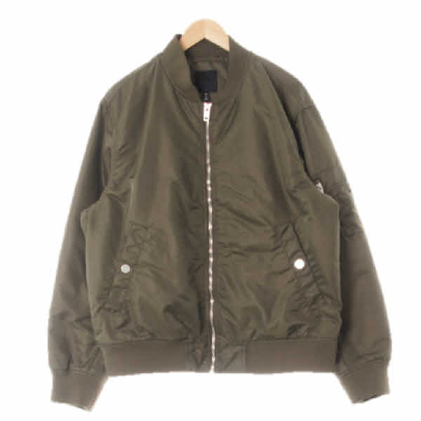 h&m 카키 항공점퍼