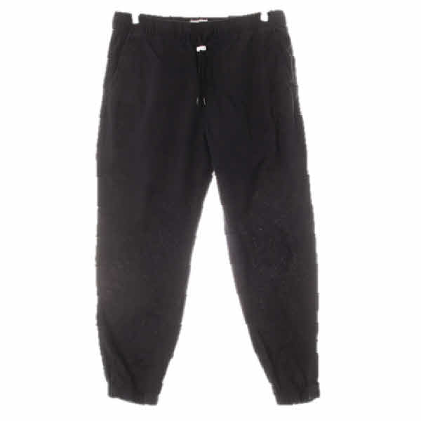 h&m 블랙 린넨혼방 조거쿨링베이직팬츠
