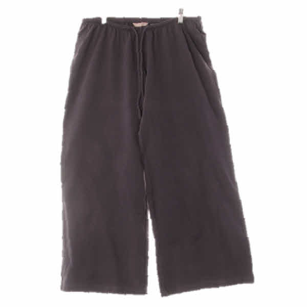 h&m 다크차콜 면 슈퍼와이드로우트레이닝팬츠