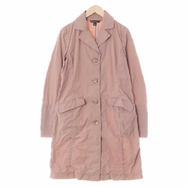 brooksbrothers 드라이로즈핑크 나일론 슬림핏롱쿨사파리코트