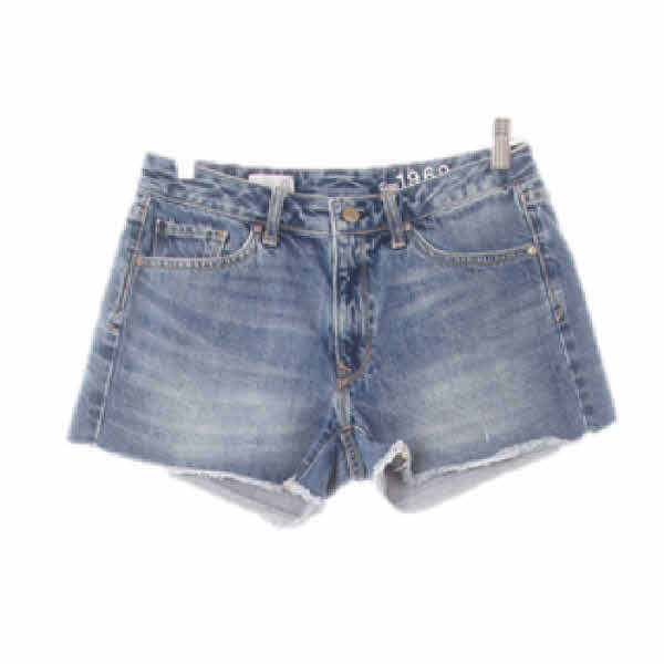 gap 중청 데님 커팅숏진